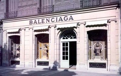 cửa hàng balenciaga đầu tiên