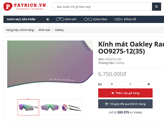 hướng dẫn xem kính Oakley thật giả